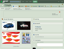 Tablet Screenshot of fvrknarts.deviantart.com