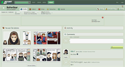 Desktop Screenshot of botherbear.deviantart.com