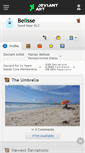 Mobile Screenshot of belisse.deviantart.com