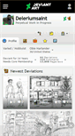 Mobile Screenshot of deleriumsaint.deviantart.com