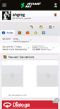 Mobile Screenshot of ahgreg.deviantart.com