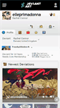 Mobile Screenshot of elleprimadonna.deviantart.com