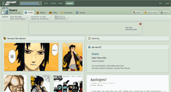 Desktop Screenshot of duero.deviantart.com