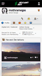 Mobile Screenshot of mothramegas.deviantart.com
