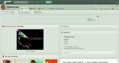 Desktop Screenshot of fatmensweat.deviantart.com