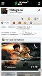 Mobile Screenshot of mistagreen.deviantart.com