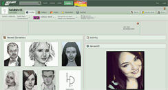 Desktop Screenshot of heidishvili.deviantart.com
