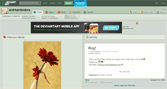 Desktop Screenshot of andrisanteodora.deviantart.com