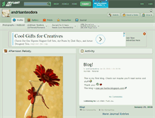 Tablet Screenshot of andrisanteodora.deviantart.com