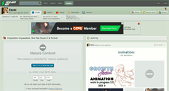 Desktop Screenshot of fann.deviantart.com