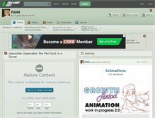 Tablet Screenshot of fann.deviantart.com