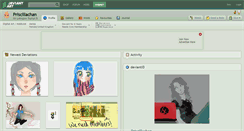 Desktop Screenshot of priscillachan.deviantart.com