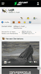 Mobile Screenshot of lojr.deviantart.com