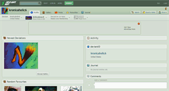 Desktop Screenshot of kronicaholic6.deviantart.com