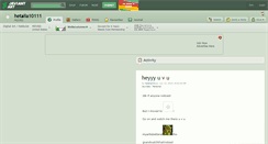 Desktop Screenshot of hetalia10111.deviantart.com