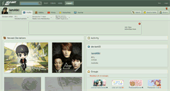 Desktop Screenshot of iammiki.deviantart.com