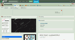 Desktop Screenshot of animeyaoi888.deviantart.com