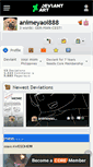 Mobile Screenshot of animeyaoi888.deviantart.com