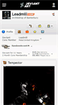 Mobile Screenshot of leadmill.deviantart.com