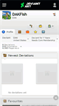 Mobile Screenshot of dakfish.deviantart.com