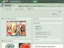 Tablet Screenshot of eugenech.deviantart.com