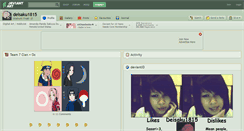 Desktop Screenshot of deisaku1815.deviantart.com