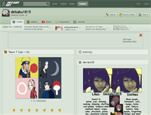 Tablet Screenshot of deisaku1815.deviantart.com