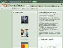 Tablet Screenshot of pokemonspe-shippings.deviantart.com
