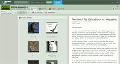Desktop Screenshot of animal-anatomy.deviantart.com