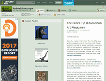 Tablet Screenshot of animal-anatomy.deviantart.com