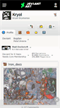 Mobile Screenshot of kryol.deviantart.com