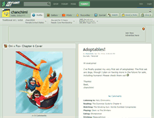 Tablet Screenshot of chanchimi.deviantart.com