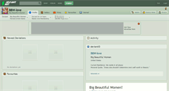 Desktop Screenshot of bbw-love.deviantart.com