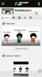 Mobile Screenshot of portalstuck.deviantart.com