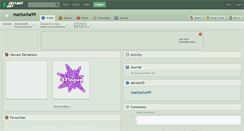 Desktop Screenshot of martucha99.deviantart.com