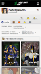 Mobile Screenshot of halfelfpaladin.deviantart.com