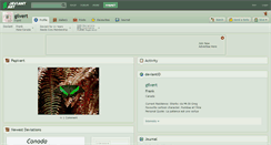 Desktop Screenshot of gilvert.deviantart.com