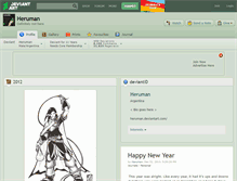 Tablet Screenshot of heruman.deviantart.com