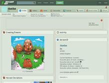 Tablet Screenshot of daadaa.deviantart.com