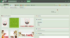 Desktop Screenshot of fulmaker.deviantart.com