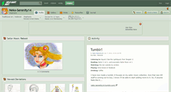 Desktop Screenshot of neko-serenity14.deviantart.com