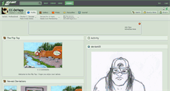 Desktop Screenshot of cc-deyapp.deviantart.com