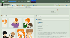 Desktop Screenshot of missmusic13.deviantart.com