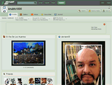 Tablet Screenshot of anubis1000.deviantart.com