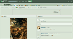 Desktop Screenshot of darkredbbb.deviantart.com