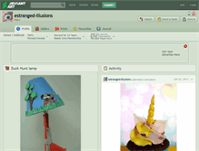 Tablet Screenshot of estranged-illusions.deviantart.com