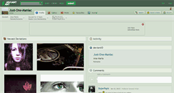 Desktop Screenshot of just-one-maniac.deviantart.com