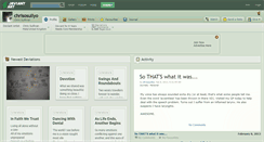 Desktop Screenshot of chrisosullyo.deviantart.com