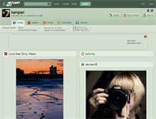 Tablet Screenshot of kampasi.deviantart.com