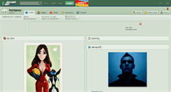 Desktop Screenshot of hectanex.deviantart.com
